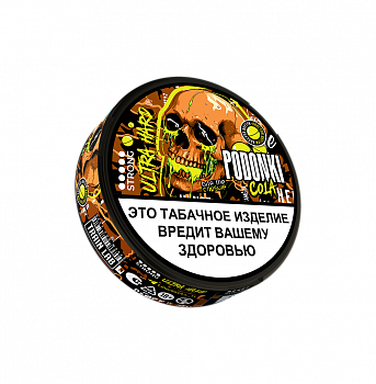 Жевательный табак PODGONKI ULTRA HARD (с капсулой) "COLA / Кола" 