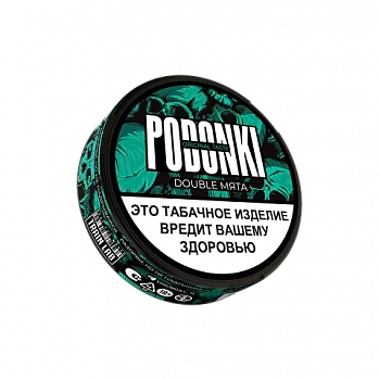 Жевательный табак PODGONKI STRONG "МЯТА" (double)