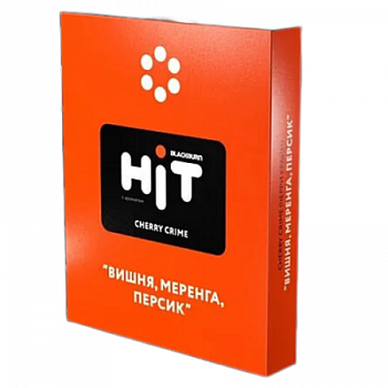 Табак BLACKBURN HiT, 30гр "Cherry Crime / Вишня, меренга, персик"